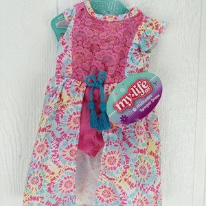 My Life As Multicolor Romper Dress For 18" Doll New With Tags 2021